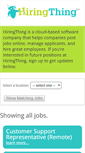 Mobile Screenshot of careers.hiringthing.com