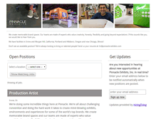 Tablet Screenshot of pinnacle.hiringthing.com