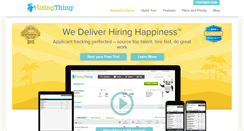 Desktop Screenshot of hiringthing.com